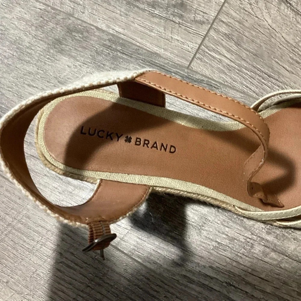 Lucky Brand Kalley Espadrille Wedge - Picture 6 of 9
